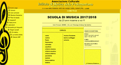 Desktop Screenshot of istitutomusicapedemontana.com